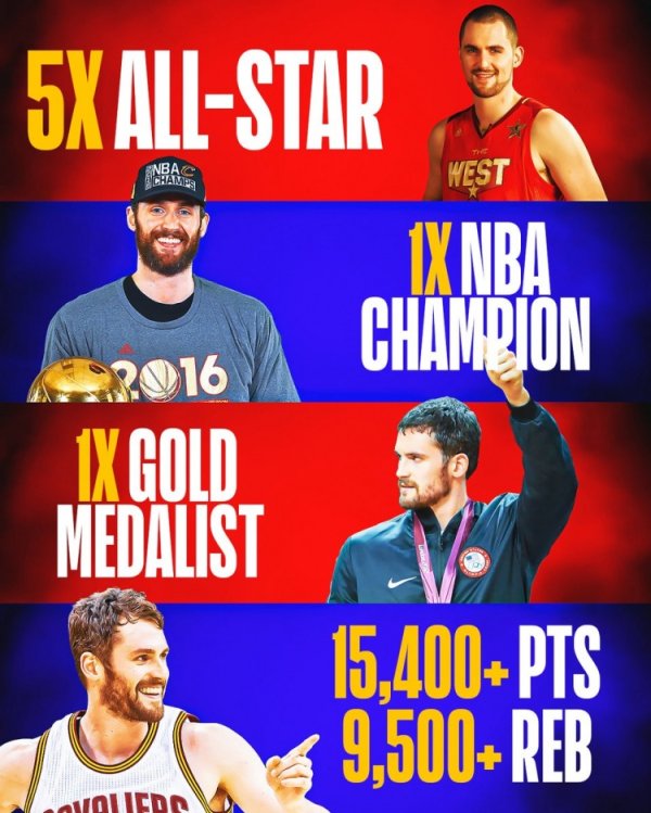 5 All-Stars + 1 Championship + 1 Olympic Gold Medal! US media: Can Love be admitted to the Hall of Fame?